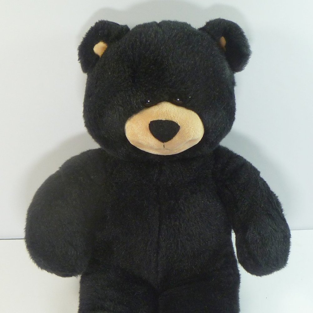 Build-A-Bear Workshop Black Stuffed Plush Bear